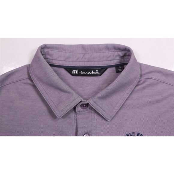 Travis Mathew Pebble Beach Golf Links Performance Polo Shirt Men's Small - Picture 6 of 9